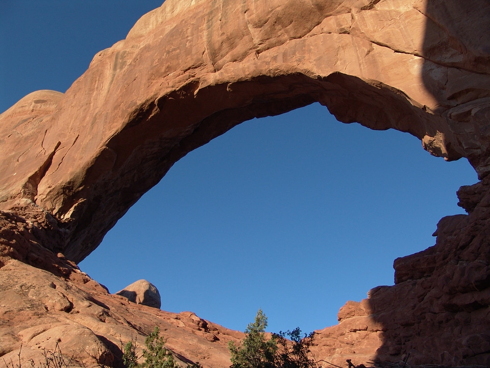 Stone arch moab utah