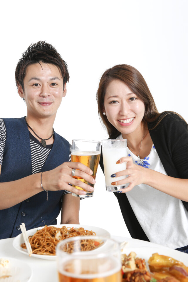 Couple party