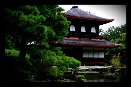 Silver pavilion temple