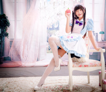 Woman girl maid