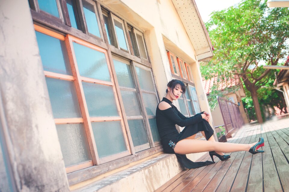 Woman girl cheongsam