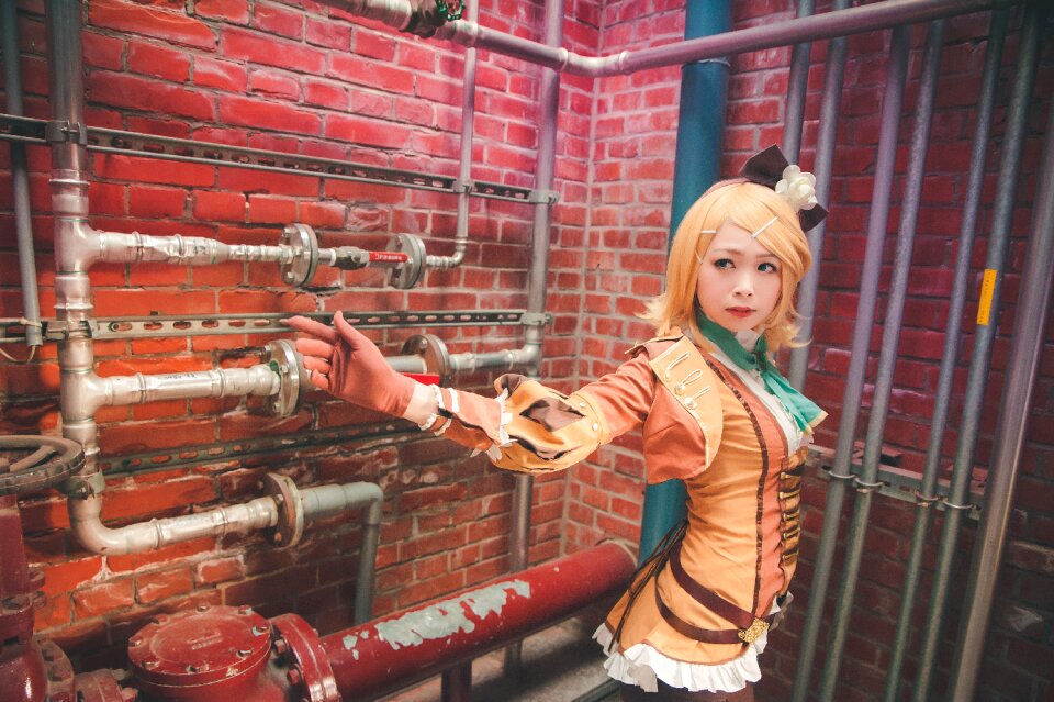 Cosplay woman girl