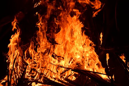 Fire flame