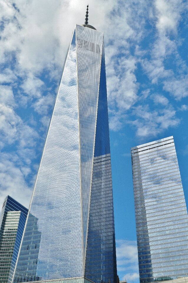 One world trade center building photo