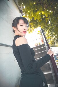 Woman girl cheongsam