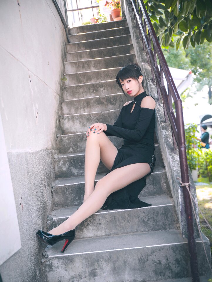 Woman girl cheongsam