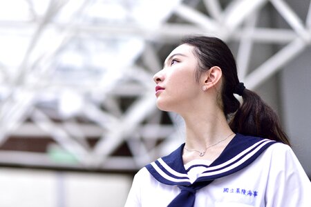 Female student