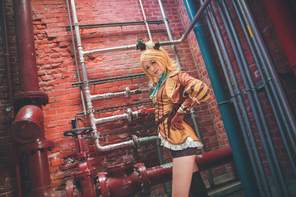 Cosplay woman girl