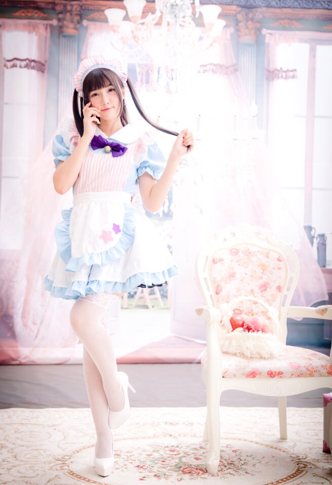 Woman girl maid
