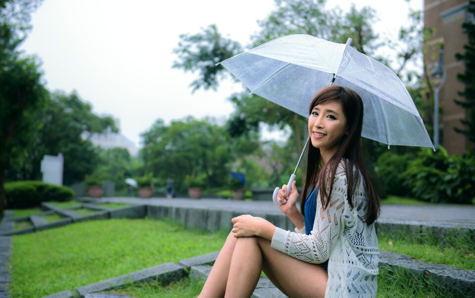 Woman girl portrait