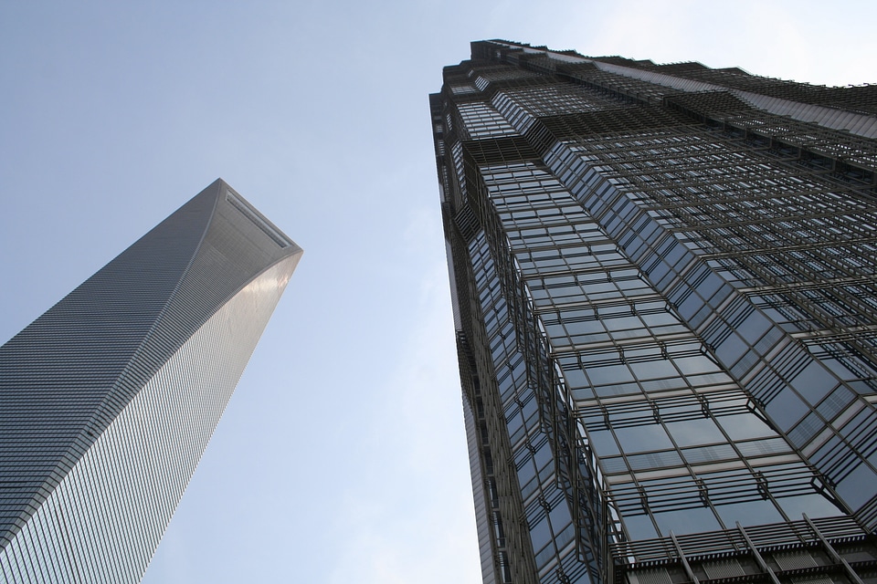 Building cityscape skyline