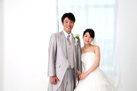 Wedding bride groom