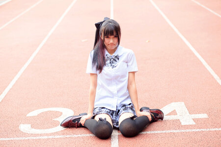 Female student