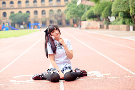 Female student