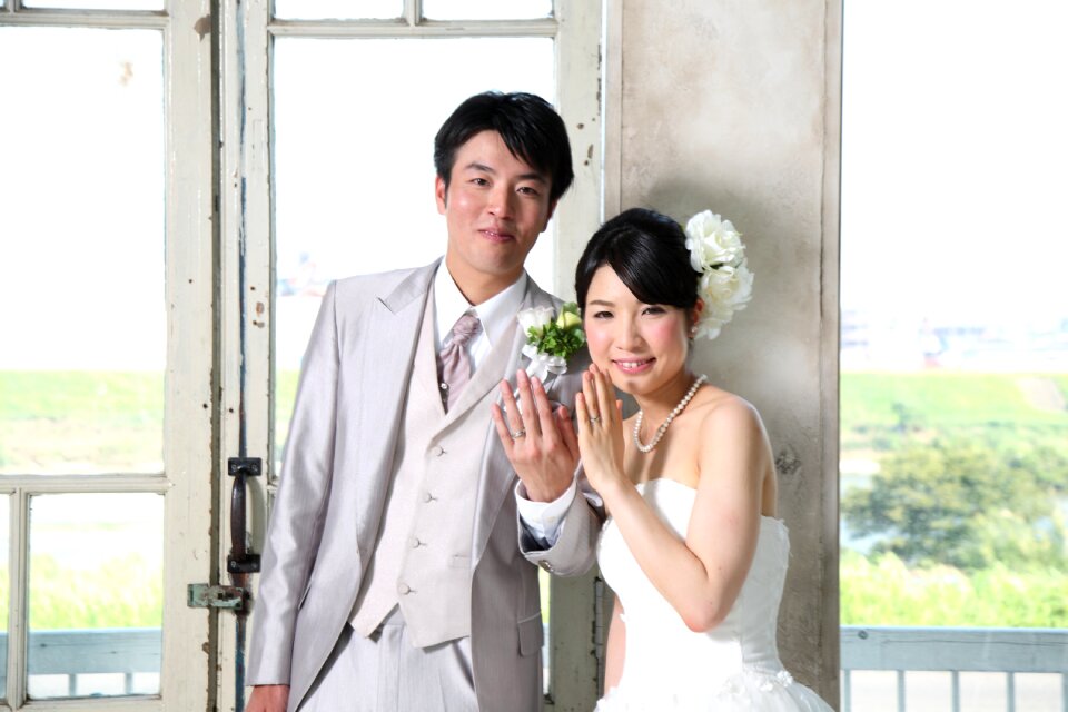 Wedding bride groom