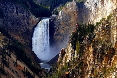 Artist point lower fall