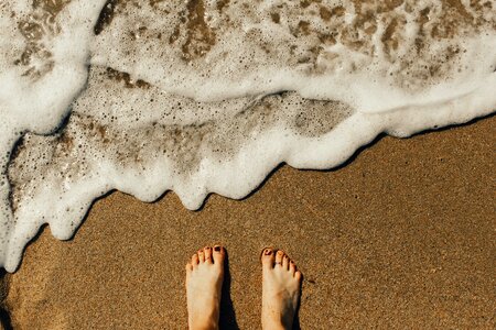 Beach feet