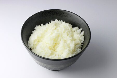 Boiled rice food