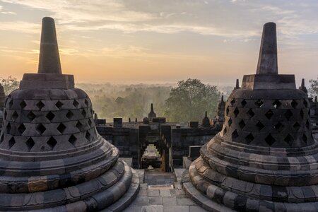 Borobudur buddhist temple photo