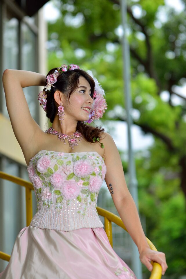 Bride woman girl