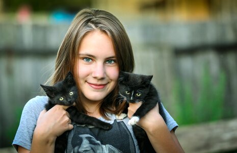 Cats girl