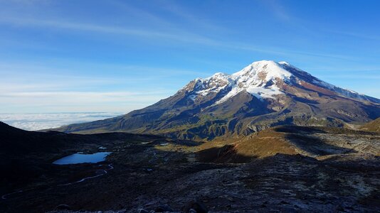 Chimborazo mountain photo