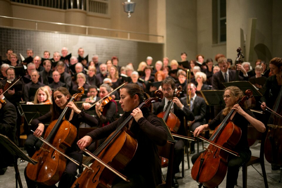 Classic concert orchestra