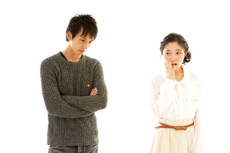 Couple surprised