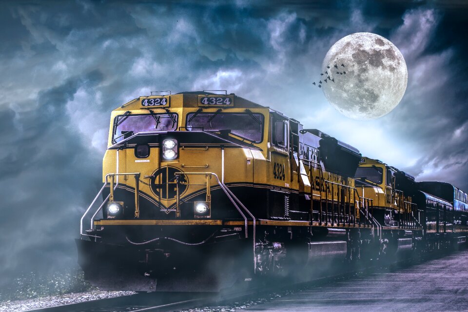Emd sd70mac locomotive
