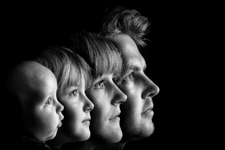 Family face