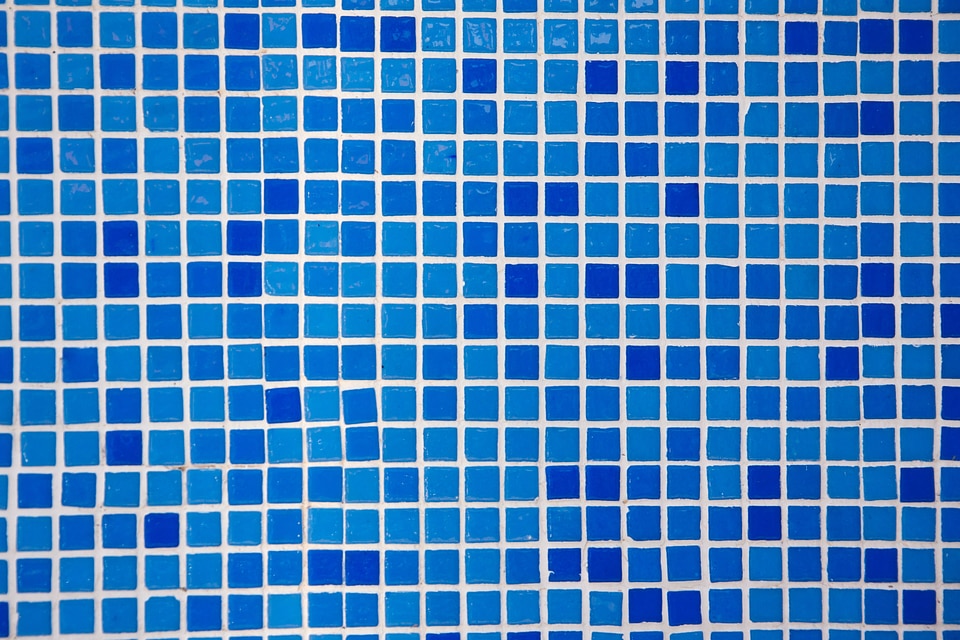Background bathroom blue