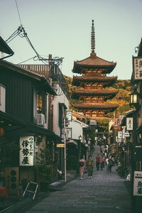Five tier pagoda kyoto