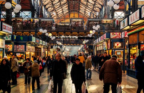 Great market hall budapest photo