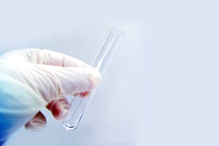 Hand test tube science