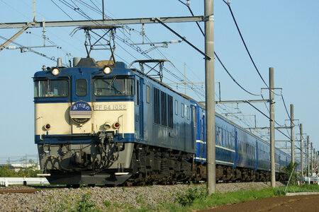 Jnr class ef64 akebono train