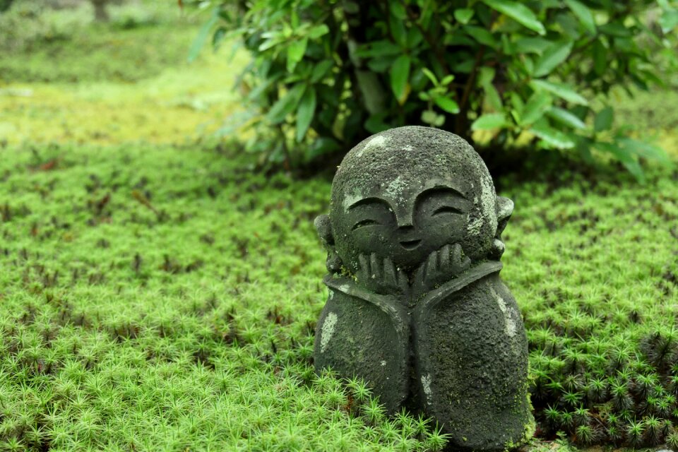 Kshitigarbha statue