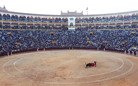 Las ventas bullfighting spain photo