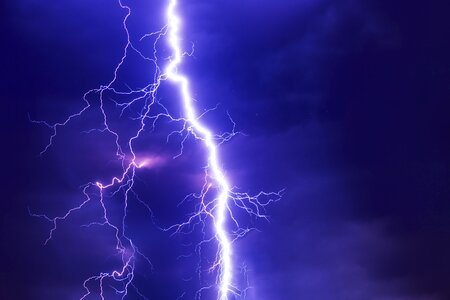 Lightning strike