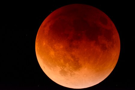 Lunar eclipse photo