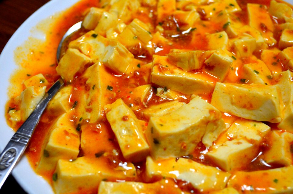 Mapo doufu food