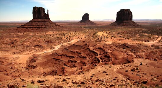 Monument valley rocks