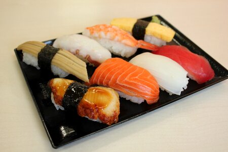 Nigiri sushi japanese food