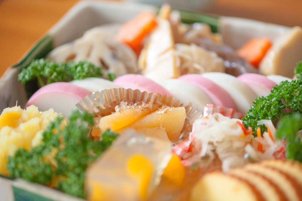 Osechi food