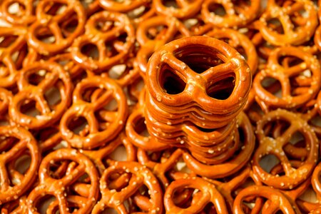 Pretzel bread food