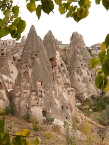 Turkey rock apartments dwellings