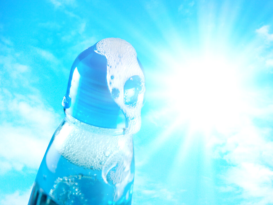 Ramune lemonade drink sunshine