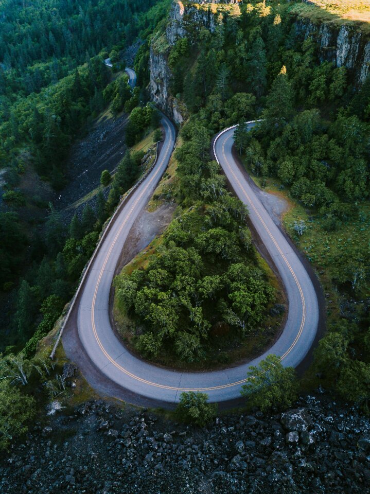 Road curve photo