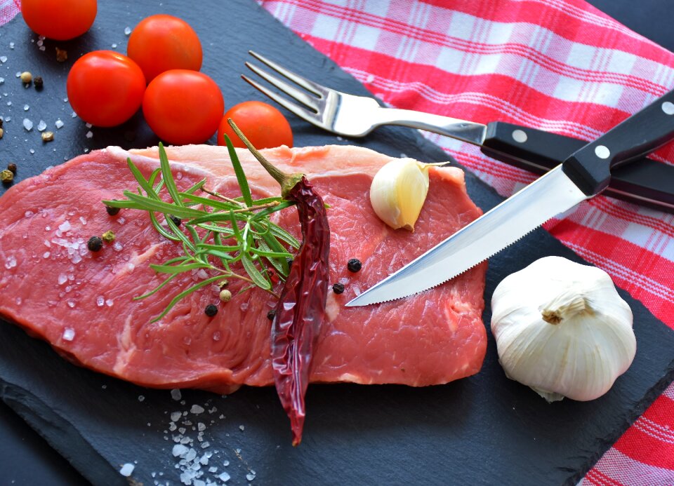 Rumpsteak meat food