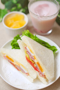 Sandwich smoothie photo