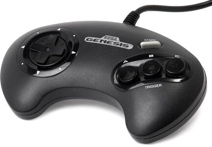 Sega genesis 3 button controller